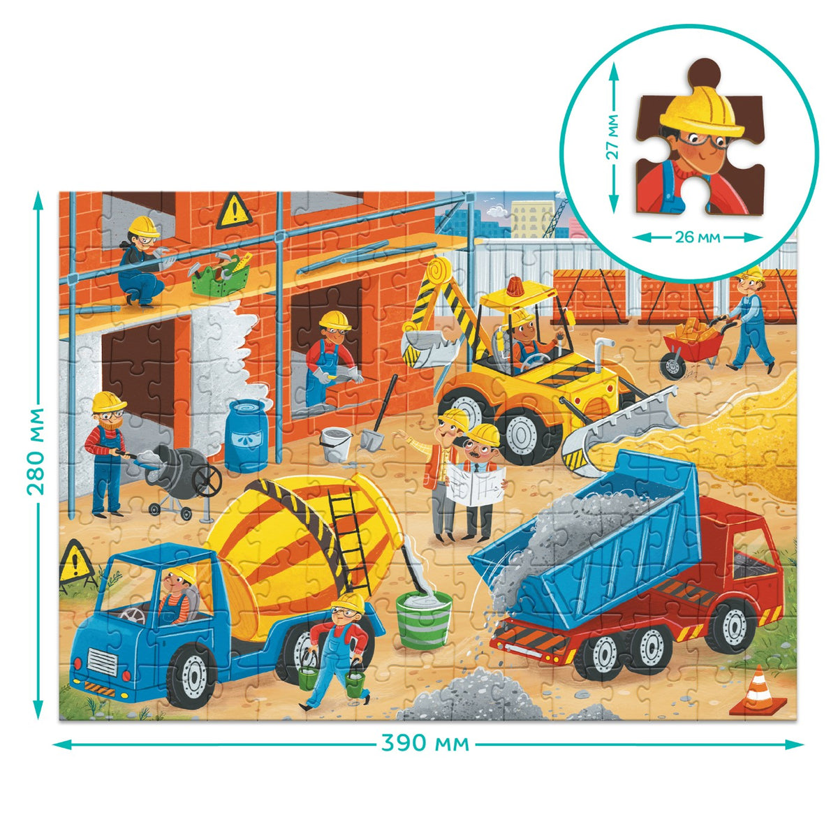 Puzzle „Zawody. Budowniczy”  art.300703