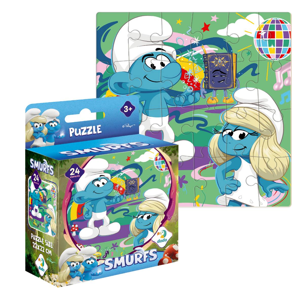 Puzzle Smerfy „Masz magię!” 24 el.