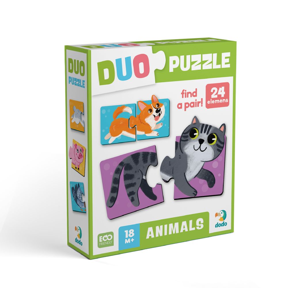 Puzzle DUO „Zwierzęta”