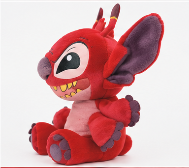 Beanie Babies Disney Leroy – maskotka pluszowa 15 cm, czerwony bohater Lilo i Stitch