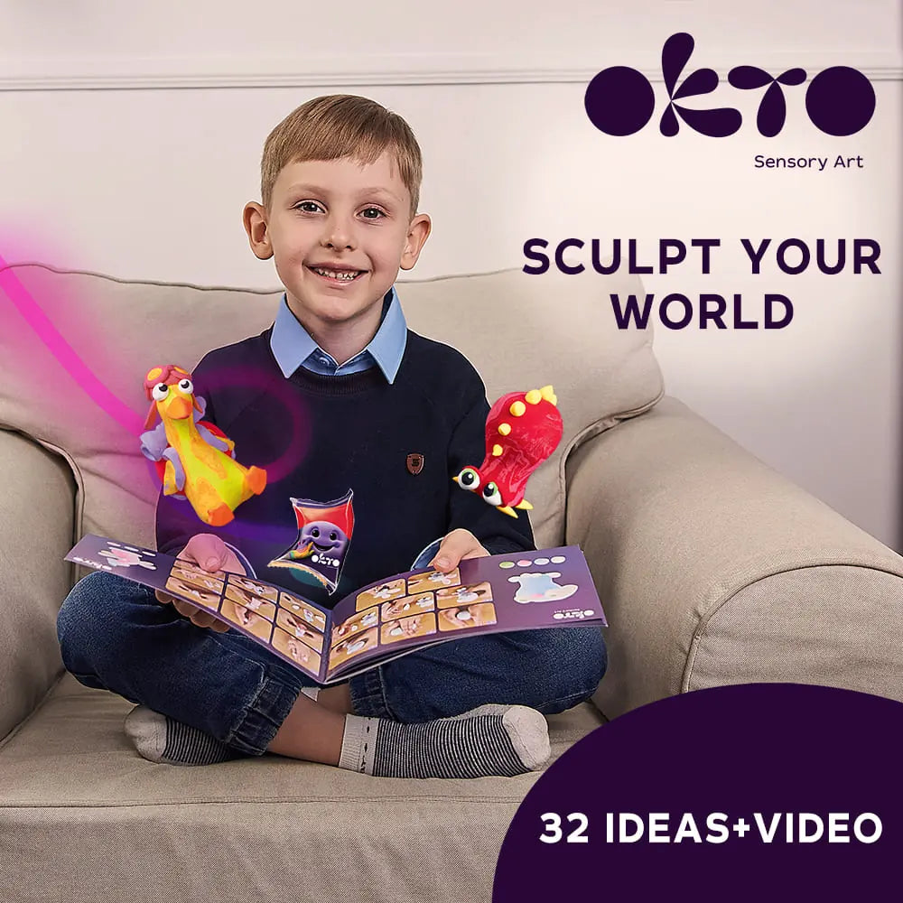 Zestaw kreatywny 3D Modelowanie Masą plastyczną Ciastolina Glina Figurki 36 KOLORÓW