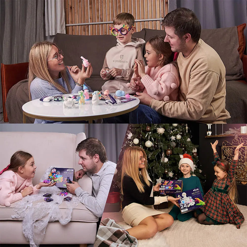 Zestaw kreatywny 3D Modelowanie Masą plastyczną Ciastolina Glina Figurki 18 KOLORÓW