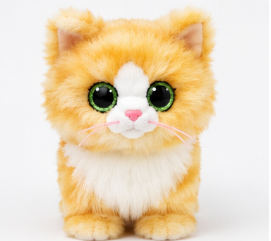 Beanie Boos Melanie – maskotka pluszowa rudy kotek 15 cm dla dziecka