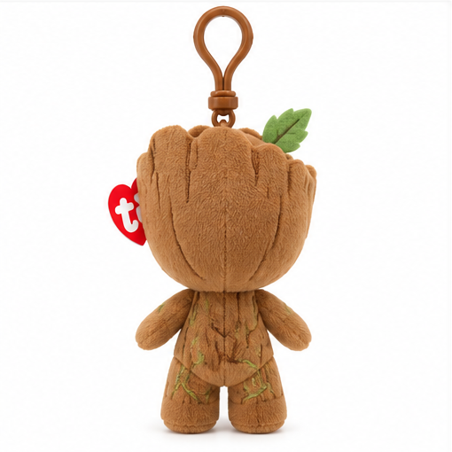 Beanie Babies Marvel Groot – maskotka pluszowa brelok 12 cm dla dziecka