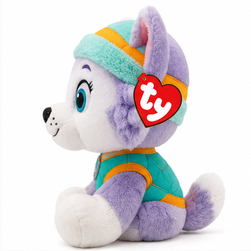Beanie Babies Psi Patrol Everest – maskotka pluszowa 15 cm dla dziecka