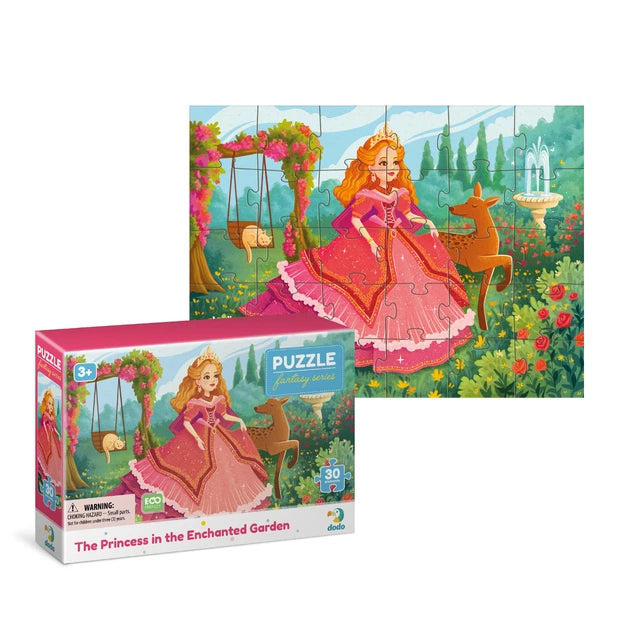 Puzzle „Księżniczka w zaczarowanym ogrodzie”