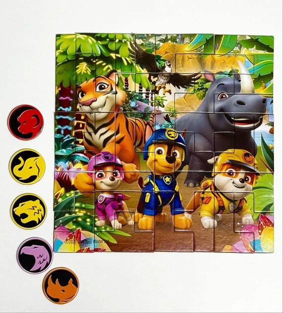 Puzzle magnetyczne Psi Patrol „Dżungla” 40 el.