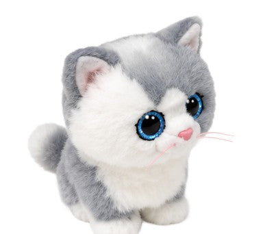 Beanie Boos Furley – maskotka pluszowa szary kotek 15 cm dla dziecka