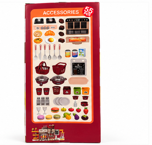Zestaw Kuchenny Dream Kitchen 37T-4 – interaktywna kuchnia z akcesoriami 3+ dla dziecka