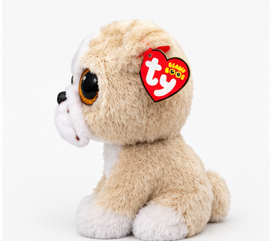 Beanie Boos Pooch – maskotka pluszowa buldog 15 cm dla dziecka