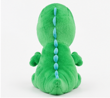 Beanie Babies Świnka Peppa Pan Dinozaur – zielona maskotka pluszowa 15 cm dla dziecka