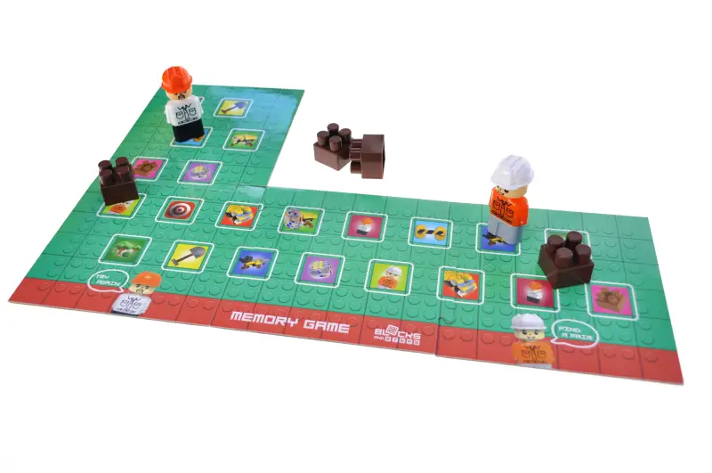 Klocki Konstrukcyjne QB300-204 „Block&Steps: Mega Budowniczy”
