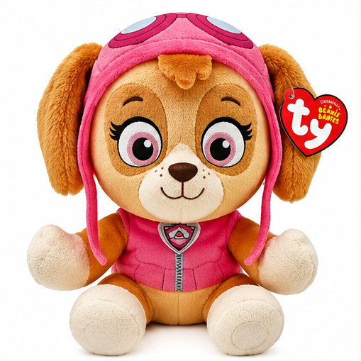 Beanie Babies Psi Patrol Skye – maskotka pluszowa 15 cm dla dziecka