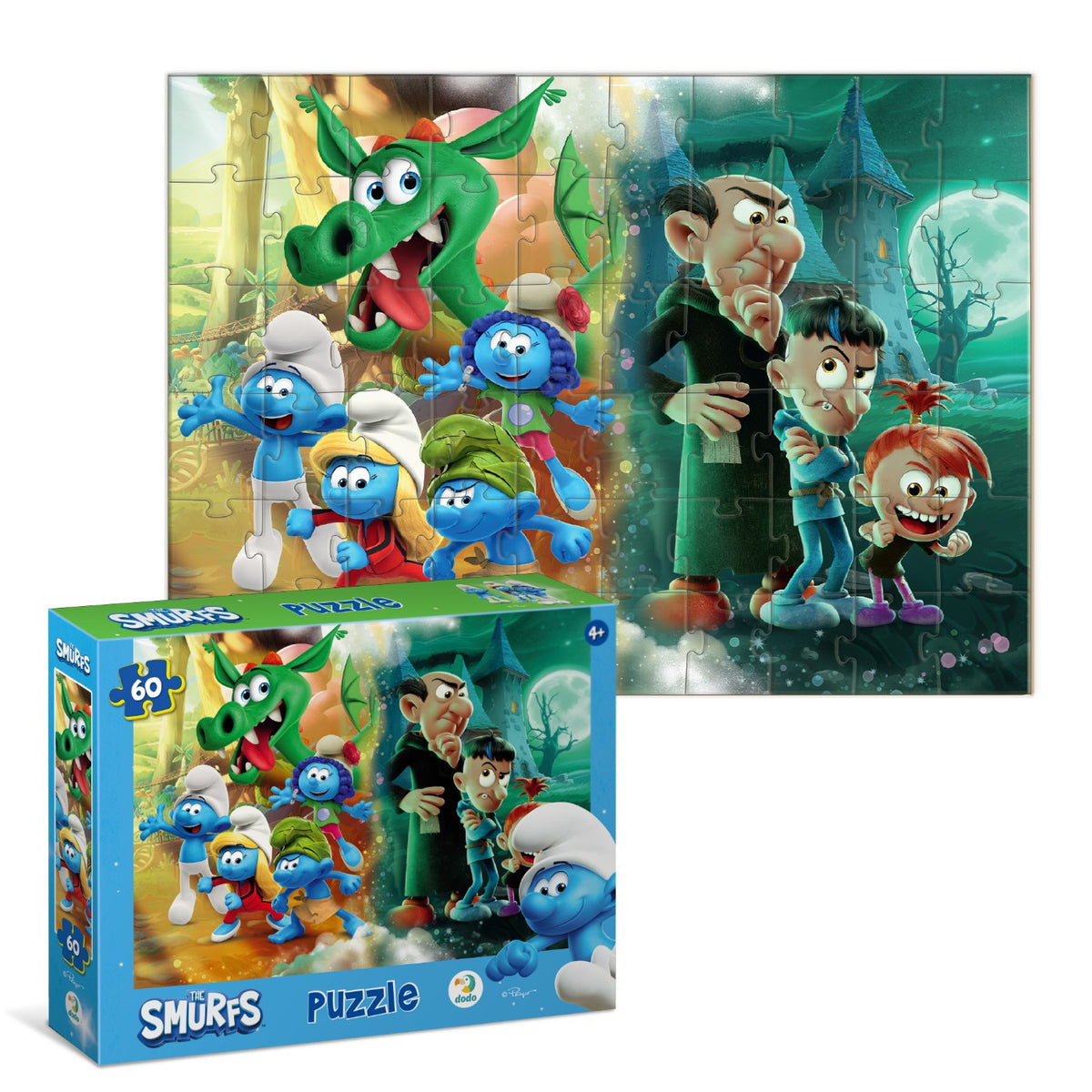 Puzzle Dodo Smerfy Puzzle 60 elementów 200664