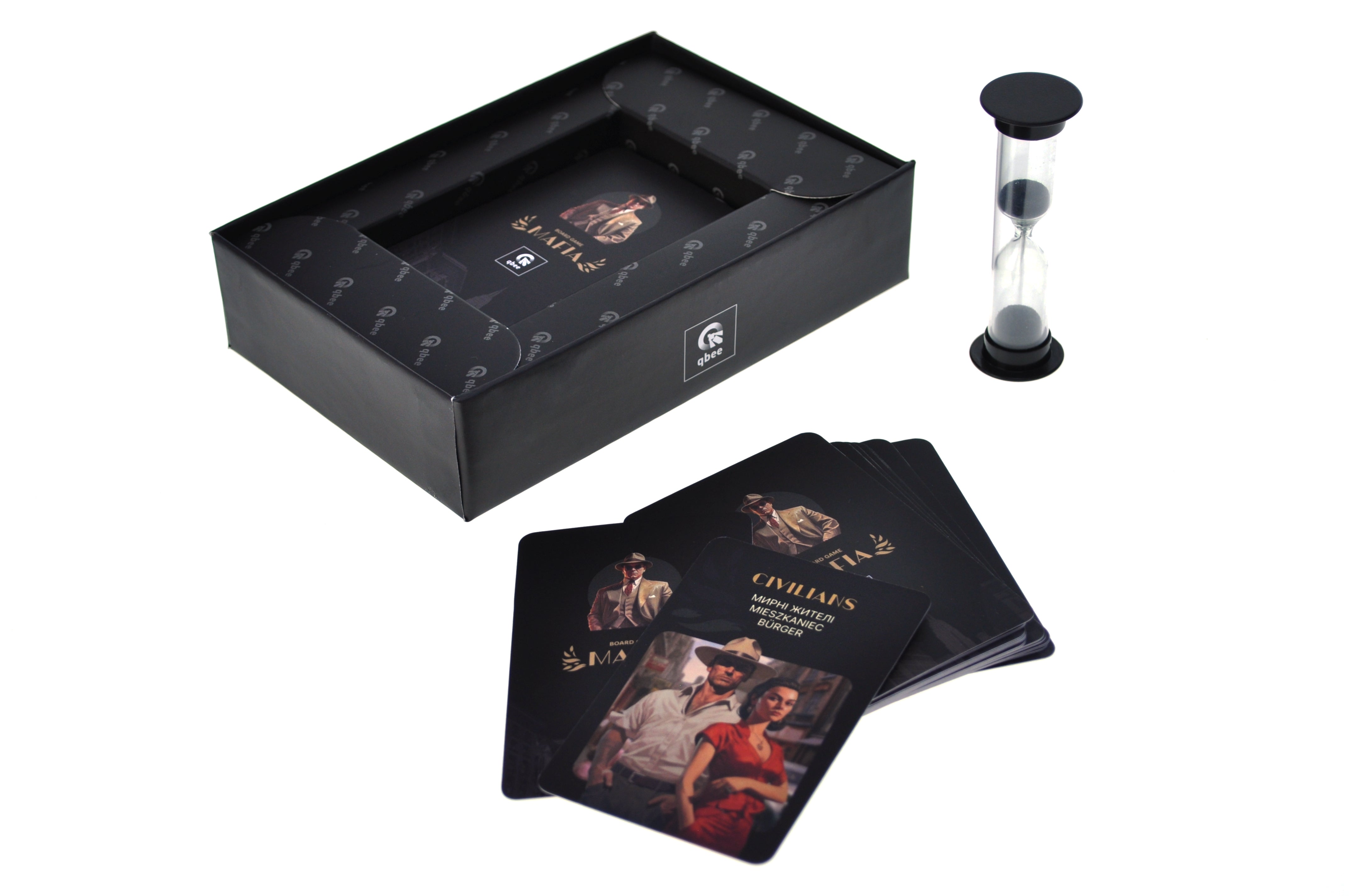 Gra towarzyska oparta na dedukcji i blefie dla 4–30 graczy MAFIA