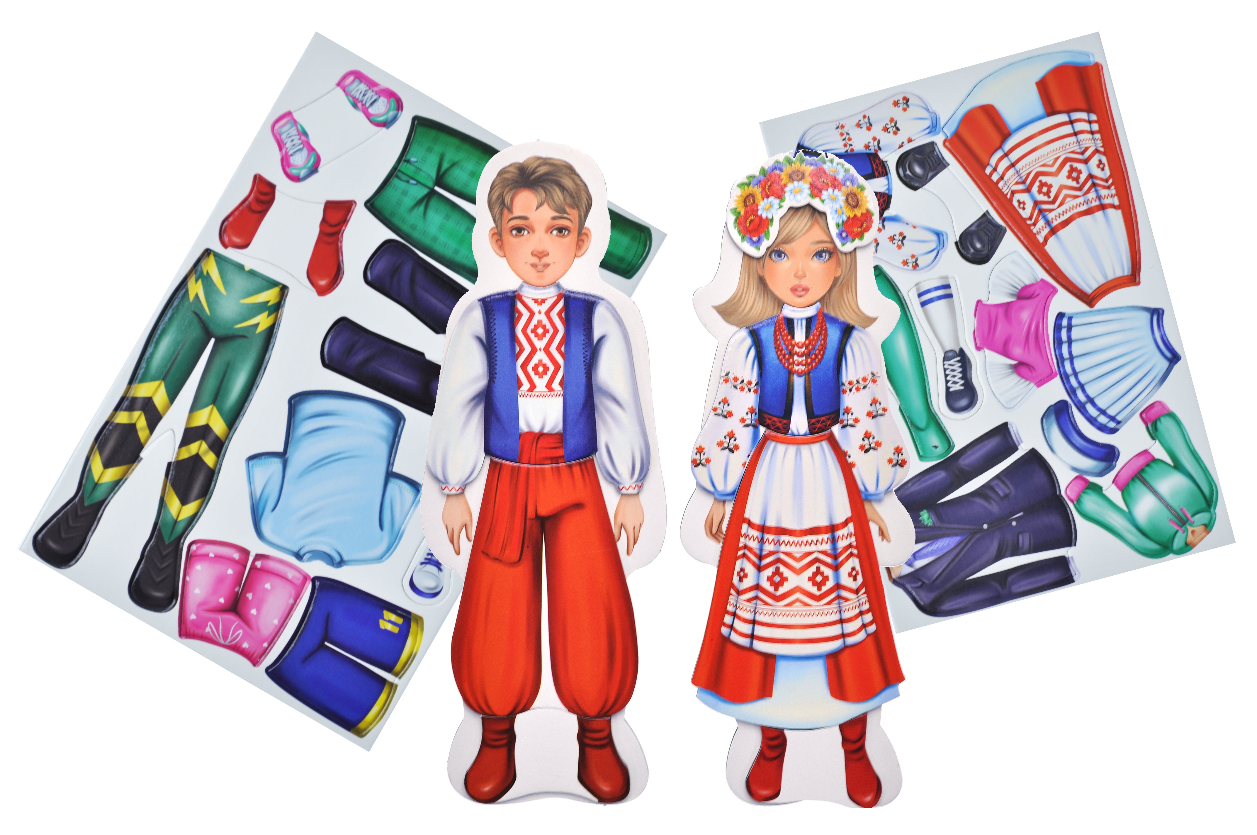 Magnetyczna gra edukacyjna 42 elementy | Układanka magnetyczna Puzzle | UBIERANIE PARY