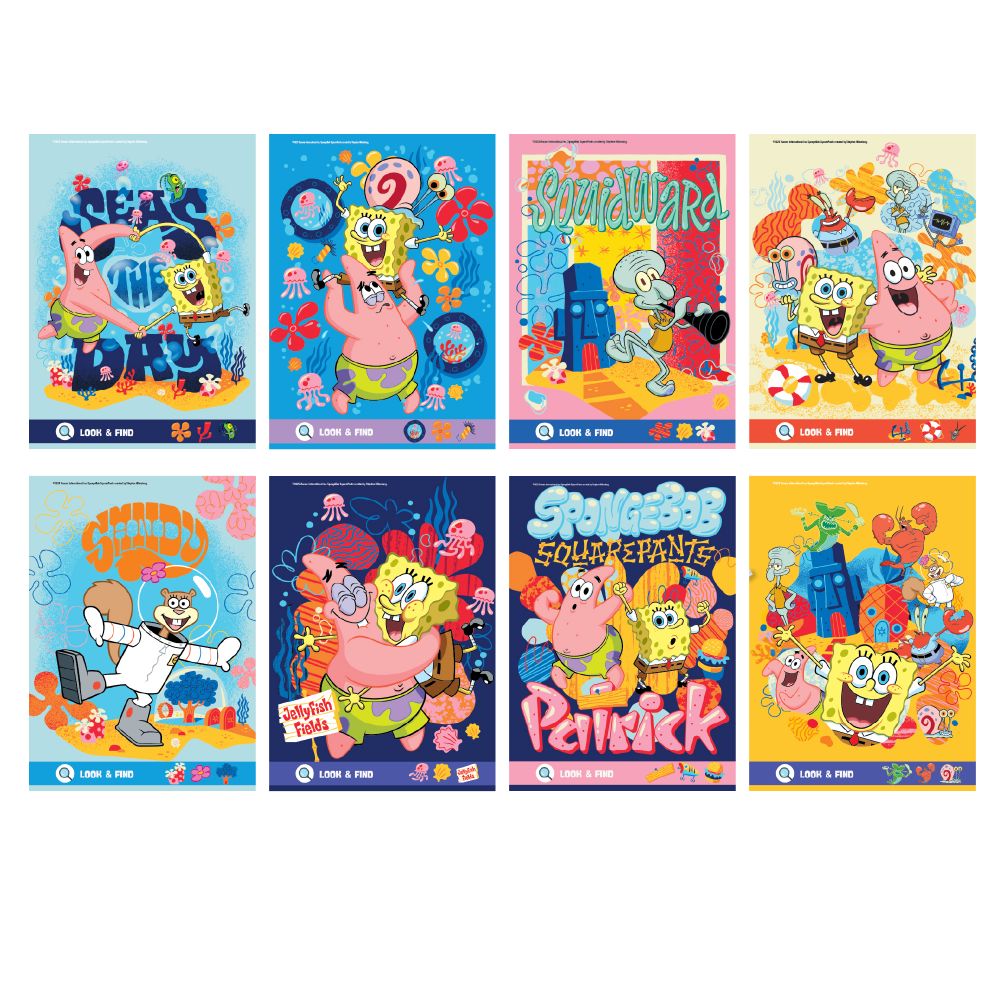 Kolorowanka wodna „SpongeBob”