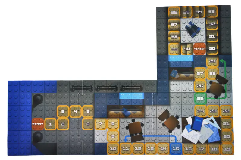 Klocki Konstrukcyjne QB300-205 „Block&Steps: Morska Misja”