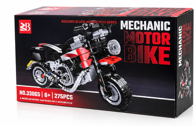 Klocki Motocykl 275 Elementów 33065 – zestaw konstrukcyjny na prezent dla dziecka