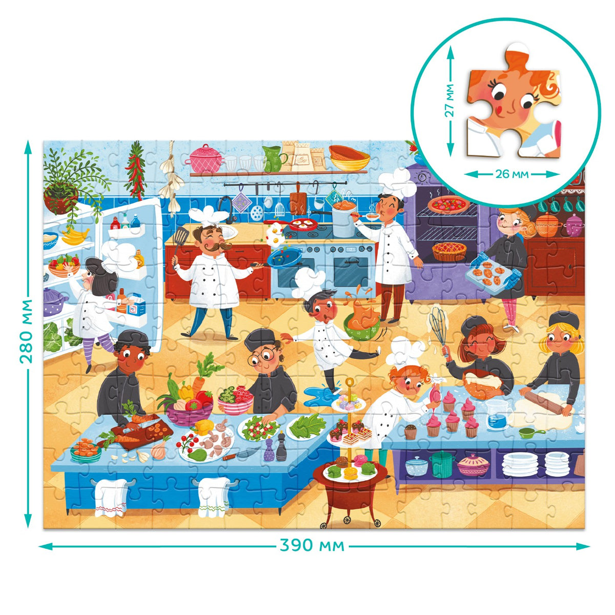 Puzzle „Zawody. Szef kuchni”  art.300700