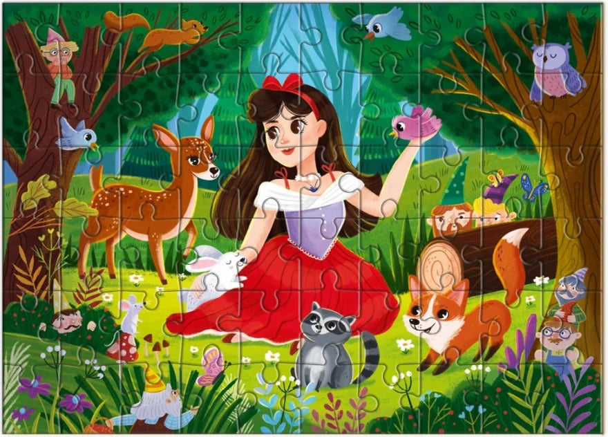 Puzzle „Królewna Śnieżka” 60 el.