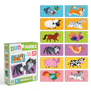 Puzzle DUO „Zwierzęta”