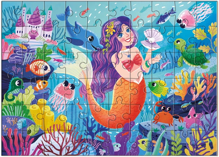 Puzzle „Mała Syrenka” 60 el.