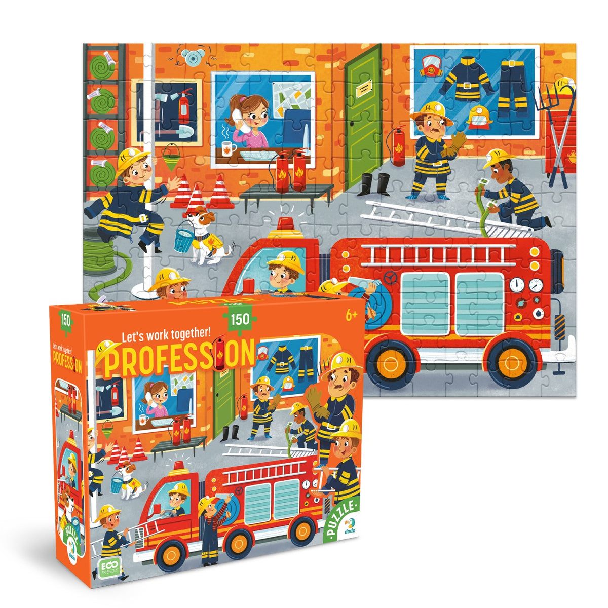 Puzzle „Zawody. Strażak”  art.300702