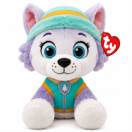 Beanie Babies Psi Patrol Everest – maskotka pluszowa 15 cm dla dziecka