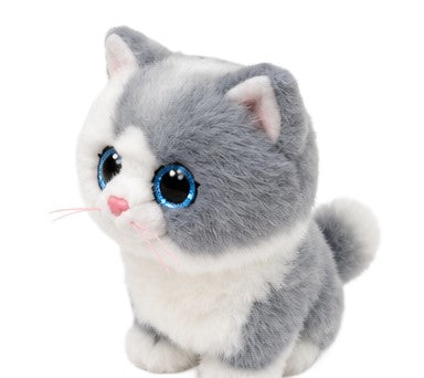 Beanie Boos Furley – maskotka pluszowa szary kotek 15 cm dla dziecka