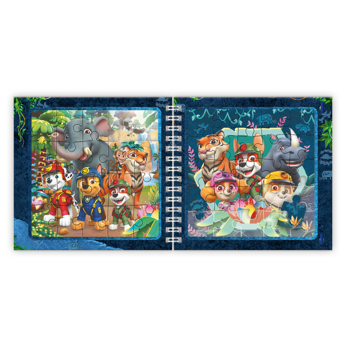 Puzzle magnetyczne Psi Patrol „Łapy dżungli”