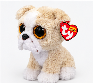 Beanie Boos Pooch – maskotka pluszowa buldog 15 cm dla dziecka