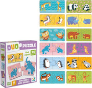 Puzzle DUO „Mamy i maluchy”