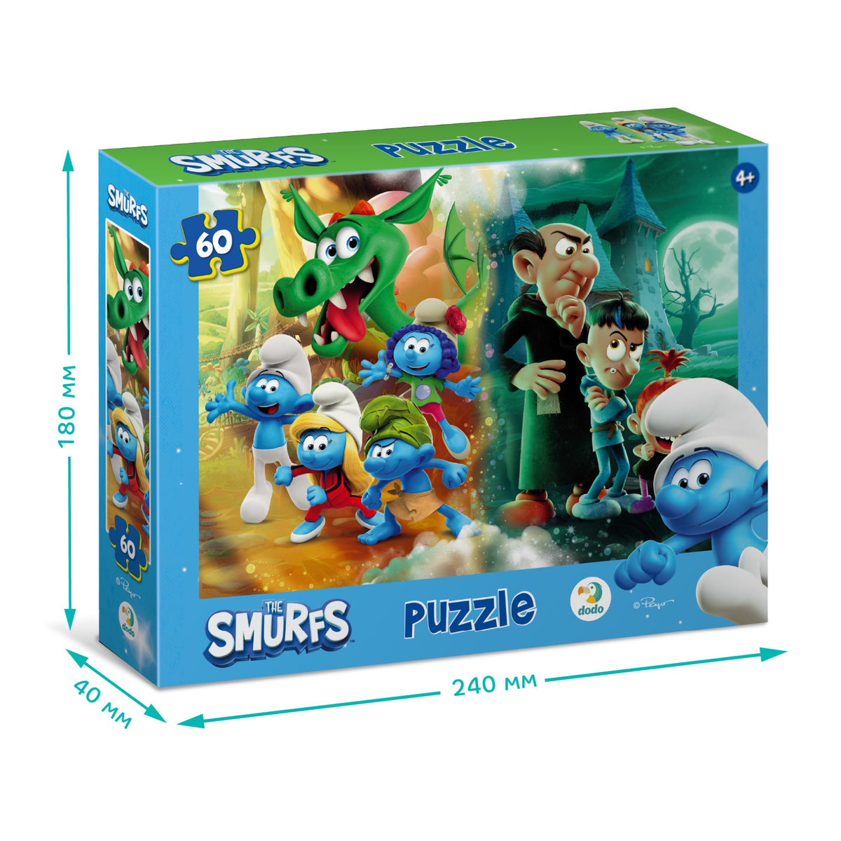 Puzzle Dodo Smerfy Puzzle 60 elementów 200664