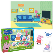 Gra magnetyczna z tablicą „Świnka Peppa”