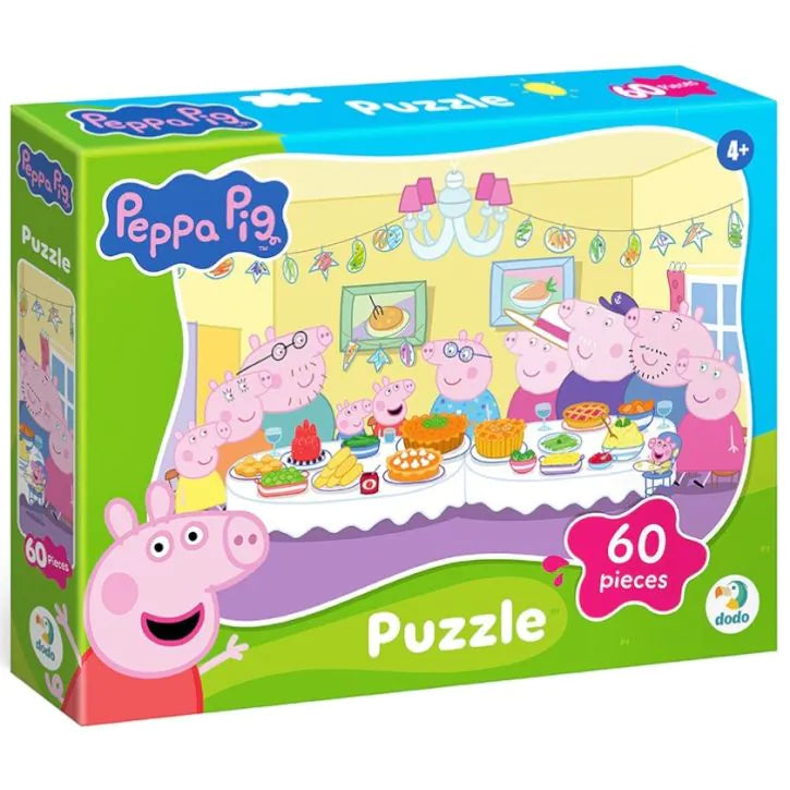 Puzzle Świnka Peppa „Razem z rodziną” 60 el.