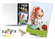 QB900-064 Set for painting by numbers "Unusual mee