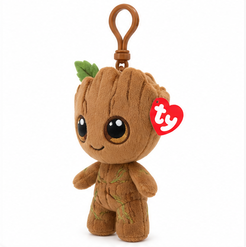 Beanie Babies Marvel Groot – maskotka pluszowa brelok 12 cm dla dziecka