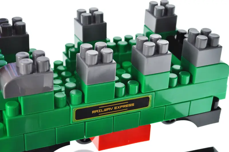 Klocki Konstrukcyjne QB300-202 „Block&Steps: Kolejowy Ekspres”