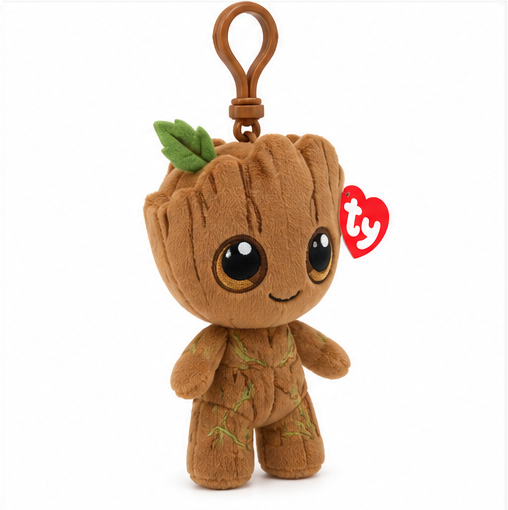 Beanie Babies Marvel Groot – maskotka pluszowa brelok 12 cm dla dziecka