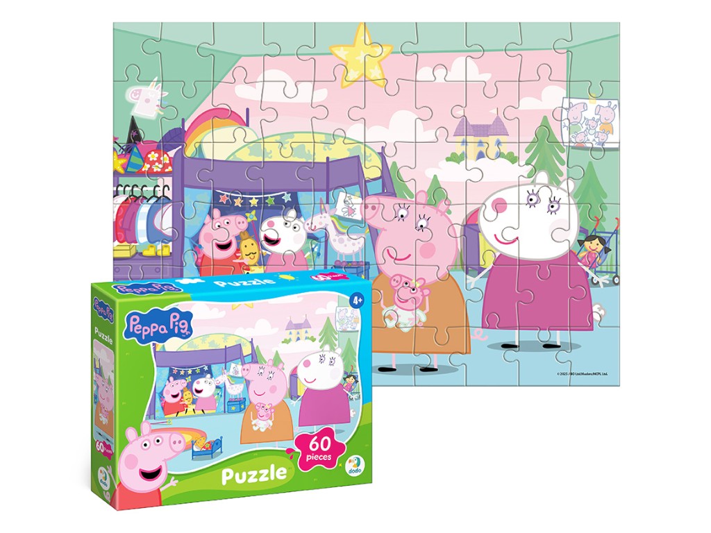 Puzzle Świnka Peppa „Świnki i owce” 60 el.