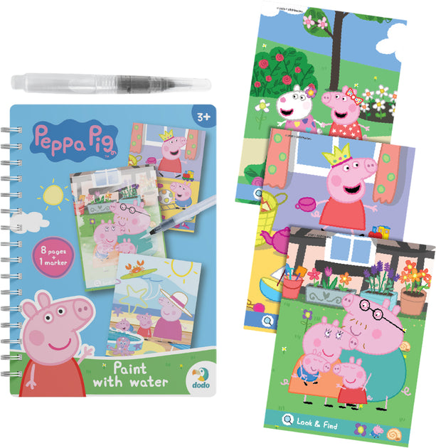 Kolorowanka wodna „Świnka Peppa”