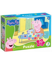 Puzzle Świnka Peppa „Kołderka dla dziecka” 30 el.