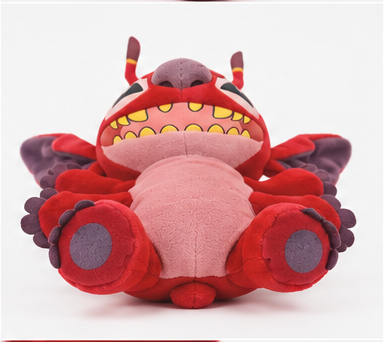 Beanie Babies Disney Leroy – maskotka pluszowa 15 cm, czerwony bohater Lilo i Stitch