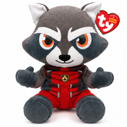 Beanie Babies Marvel Rocket Raccoon – maskotka pluszowa 15 cm dla dziecka