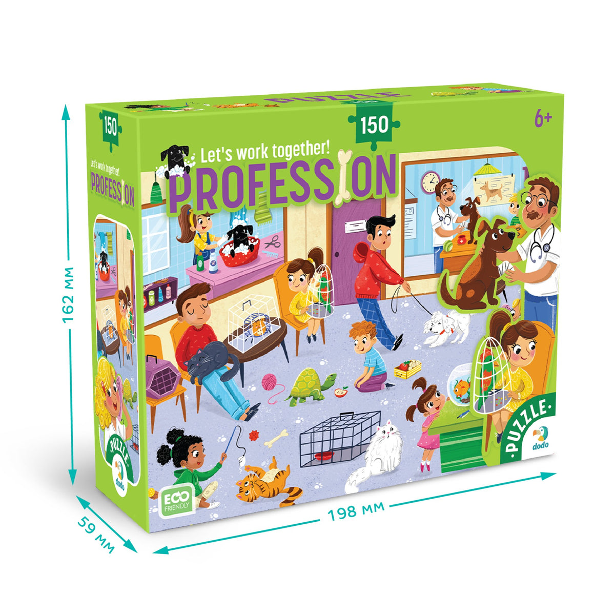 Puzzle „Zawody. Weterynarz”  art.300701