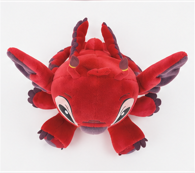Beanie Babies Disney Leroy – maskotka pluszowa 15 cm, czerwony bohater Lilo i Stitch