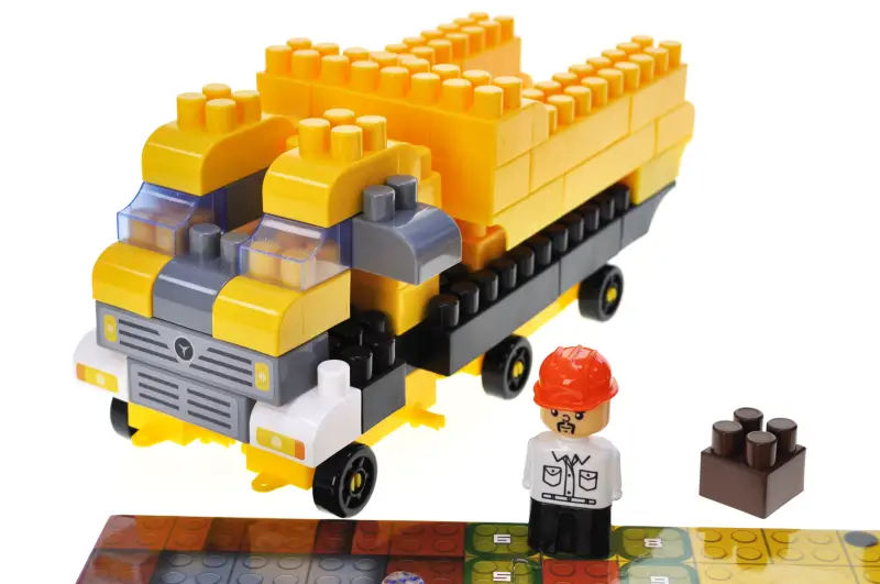 Klocki Konstrukcyjne QB300-204 „Block&Steps: Mega Budowniczy”