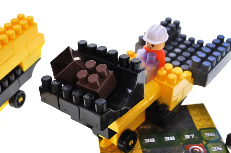 Klocki Konstrukcyjne QB300-204 „Block&Steps: Mega Budowniczy”