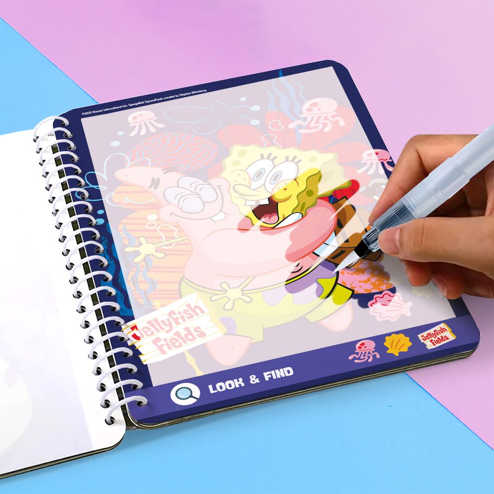 Kolorowanka wodna „SpongeBob”